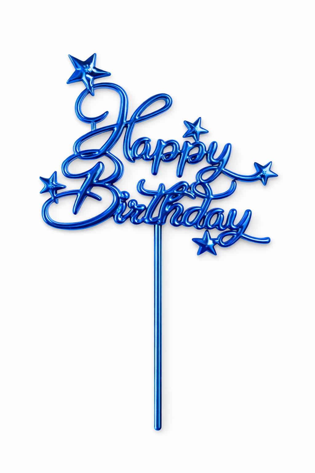 Happy Birthday Acrylic Cake Topper