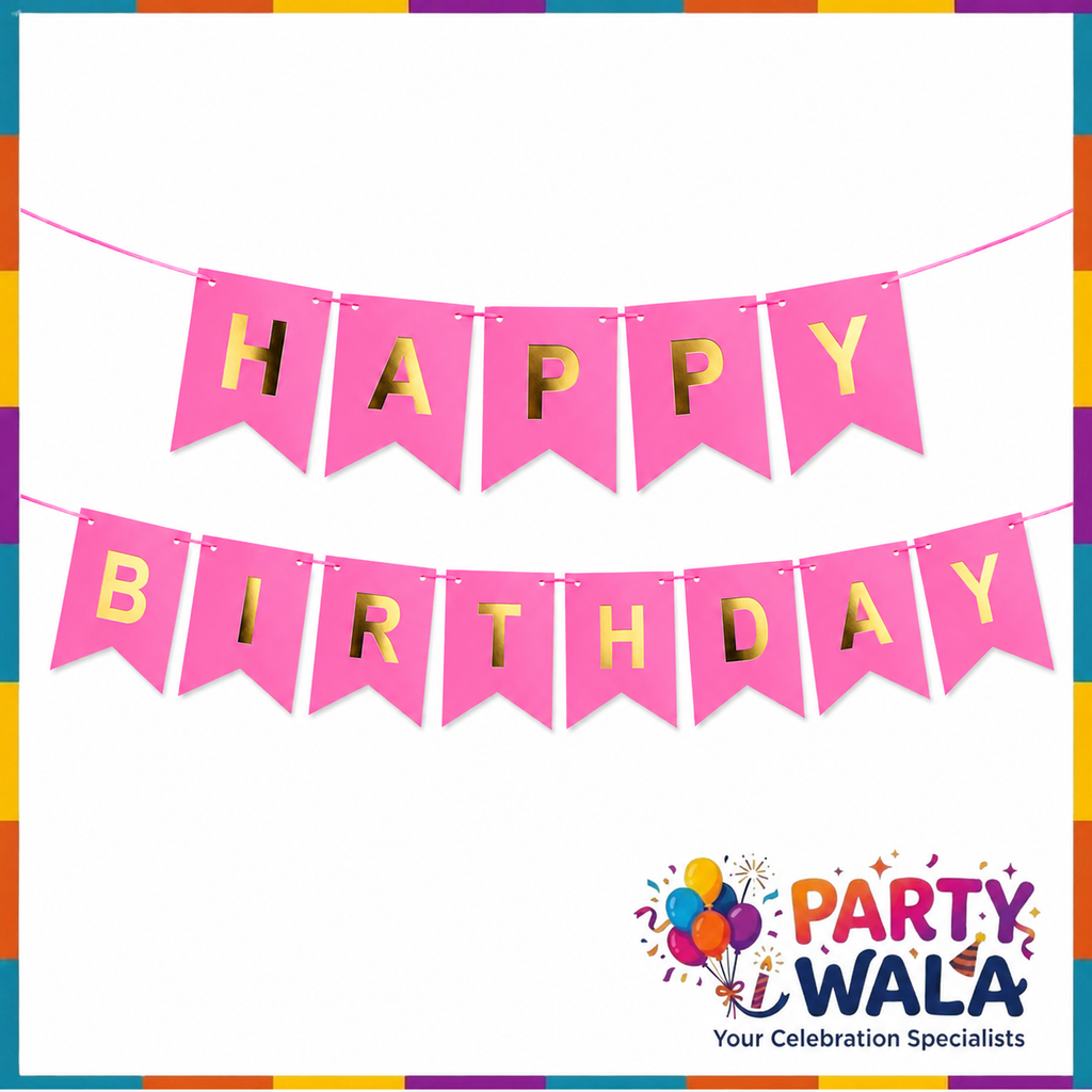 Happy Birthday Matt Banner - Birthday Party Decoration