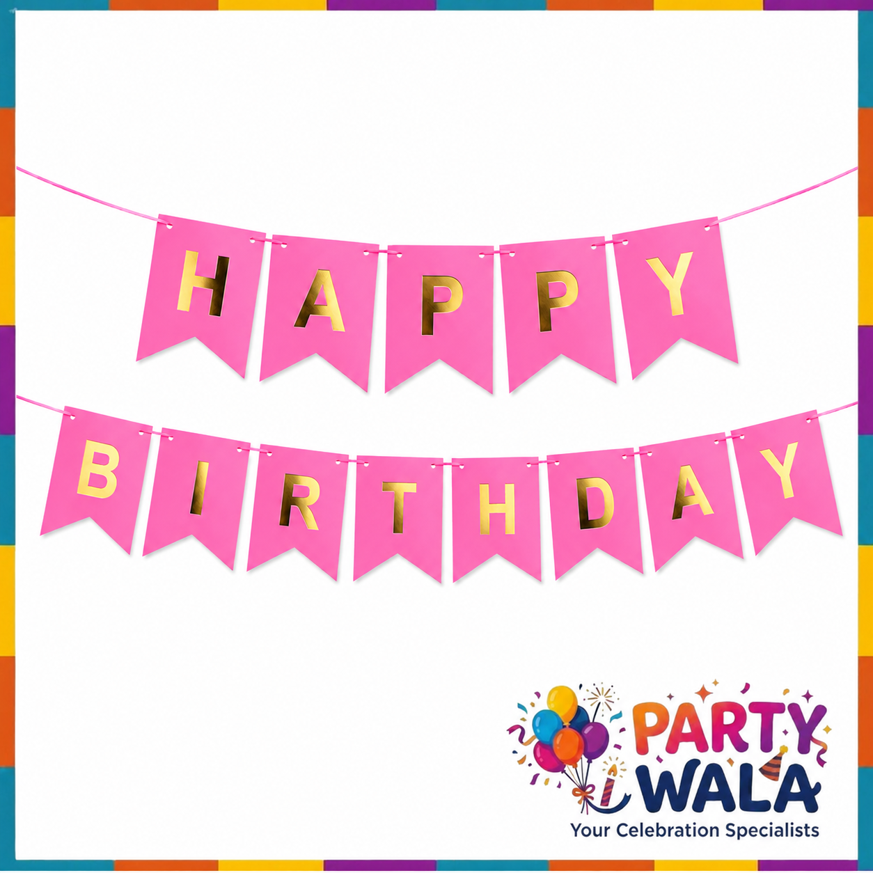 Happy Birthday Matt Banner - Birthday Party Decoration
