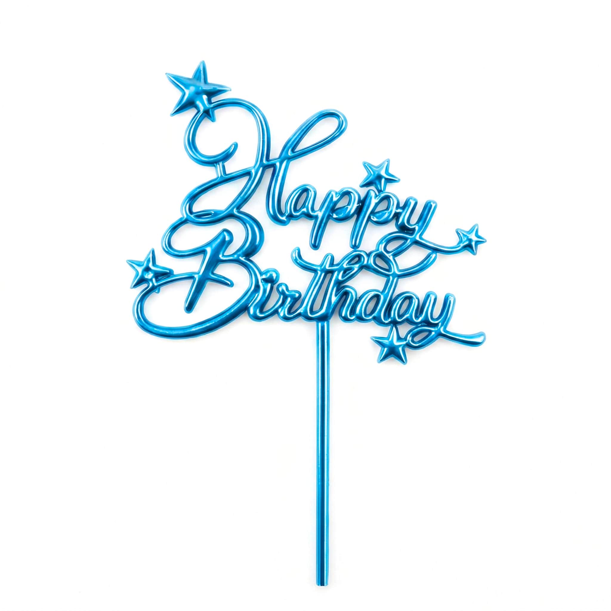 Happy Birthday Acrylic Cake Topper