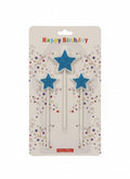 Star Candle Party Cake Decoration Pencil Candle (Pack of 3)