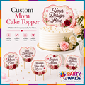 Custom Mom Cake Topper | Party Wala