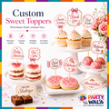 Mithai / Sweet Topper for Weddings, Dholki, Engagement & Celebrations | Party Wala